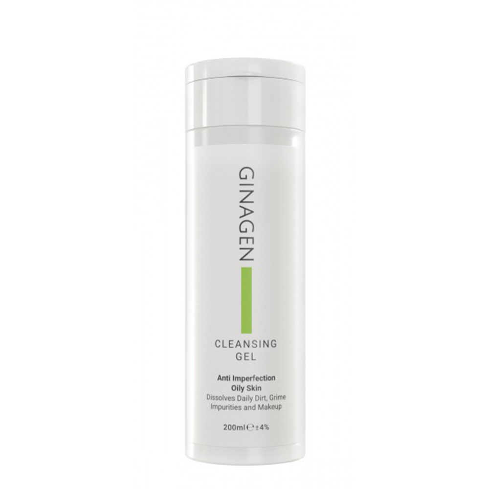 Ginagen cleansing gel for combination to oily skin 200ml