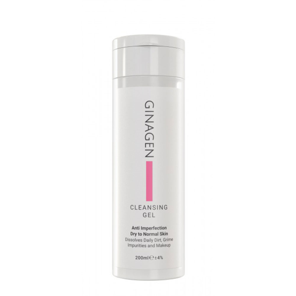 Ginagen cleansing gel for dry skin 200ml