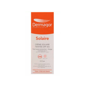 کرم ضدآفتاب رنگی SPF50 درماگور مدل Solaire