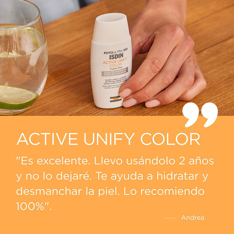 کرم ضد آفتاب رنگی SPF50 ایزدین مدل Active Unify Color