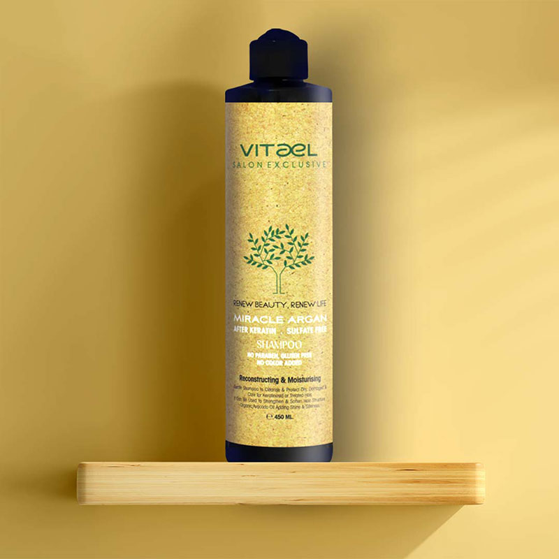 شامپو آرگان ویتاال مدل Miracle Argan