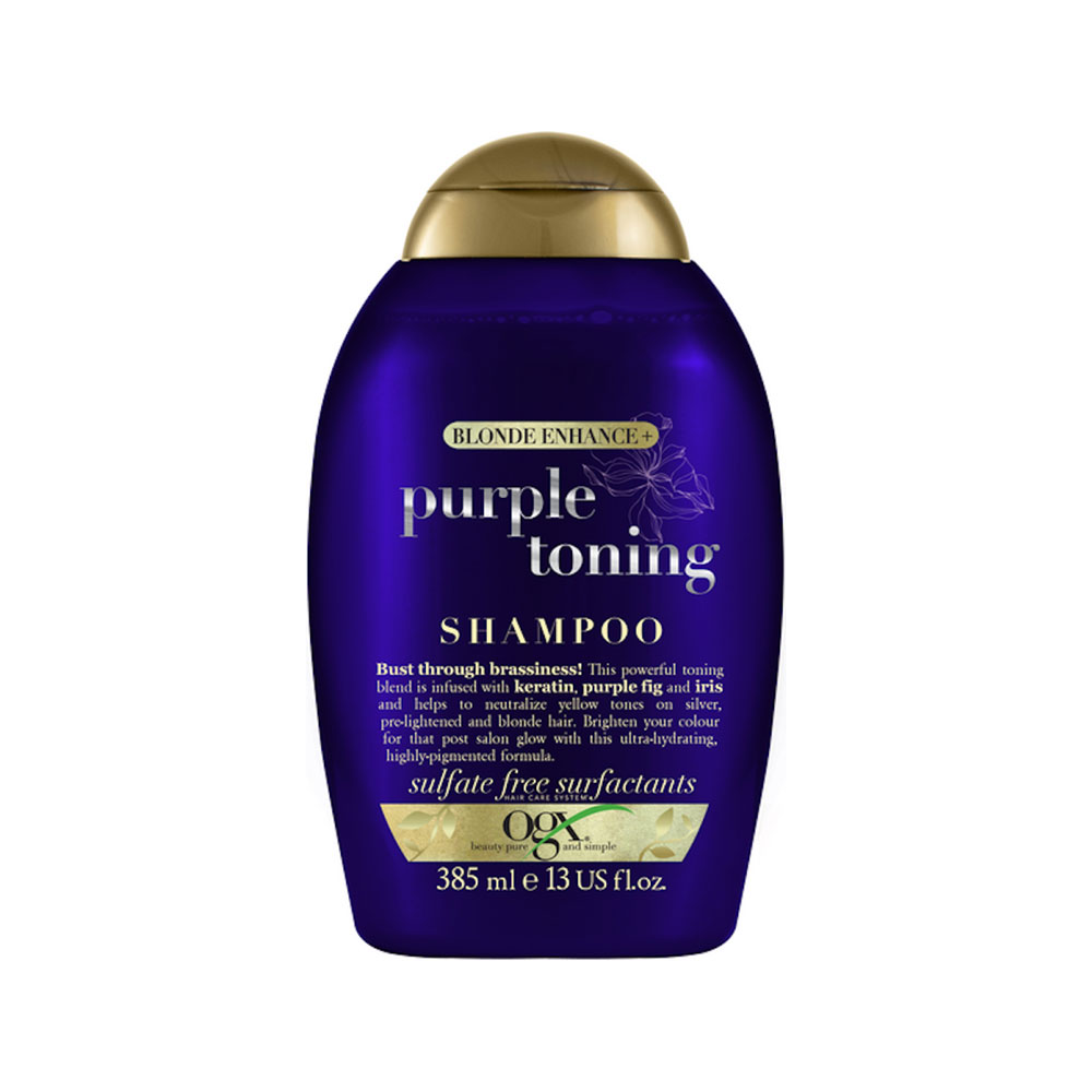 شامپو مو ضد زردی او جی ایکس مدل purple toning