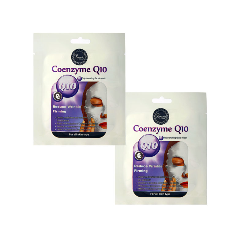 ماسک ورقه ای صورت پرارین مدل coenzyme Q10 مناسب انواع پوست