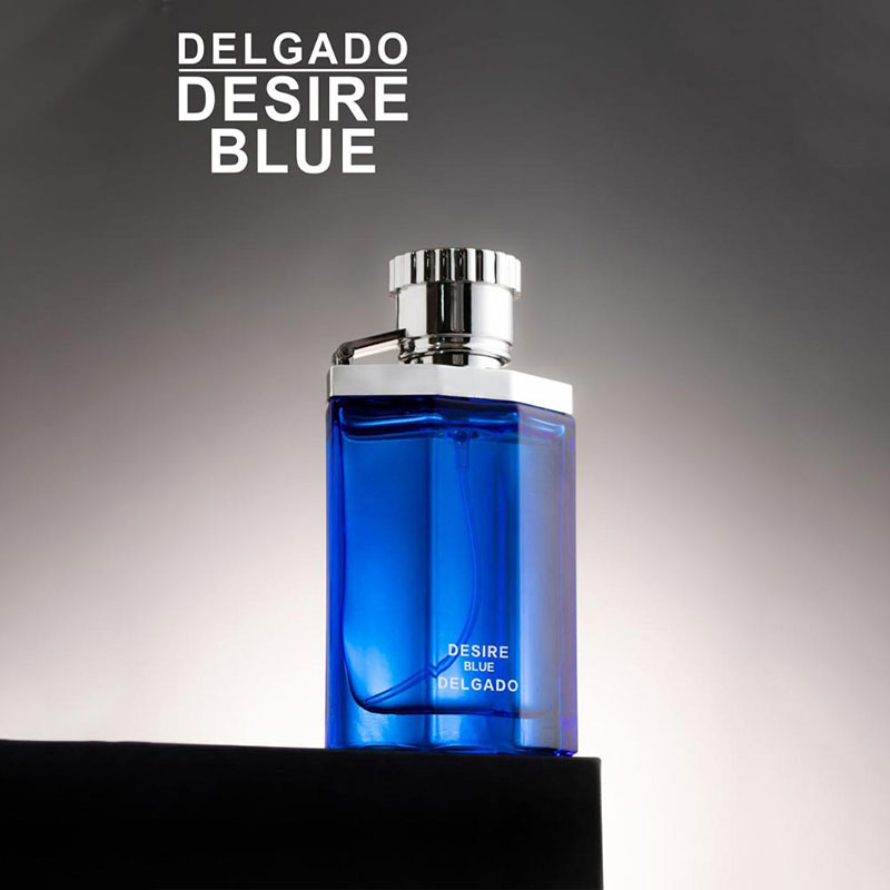 ادکلن جیبی مردانه دلگادو لندن مدل DESIRE BLUE